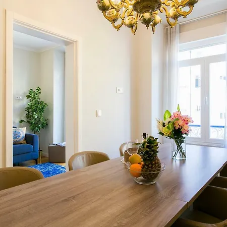 Art Deco 4 Bedrooms Flat In The Center * Lisbon